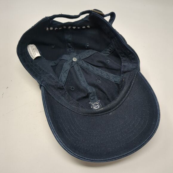 Prince & Fox Slideback Hat Blue One Size Solid Adjustable Embroidered - Picture 8 of 11